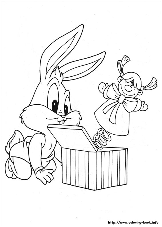 Baby Looney Tunes coloring picture